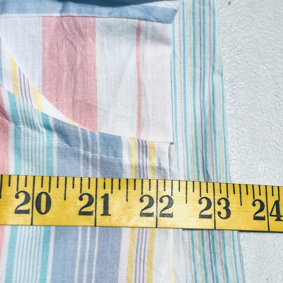 VINTAGE Charm Club Boho Midi Sleeveless Buttons Down Shirt Dress Size Large - Picture 16 of 16